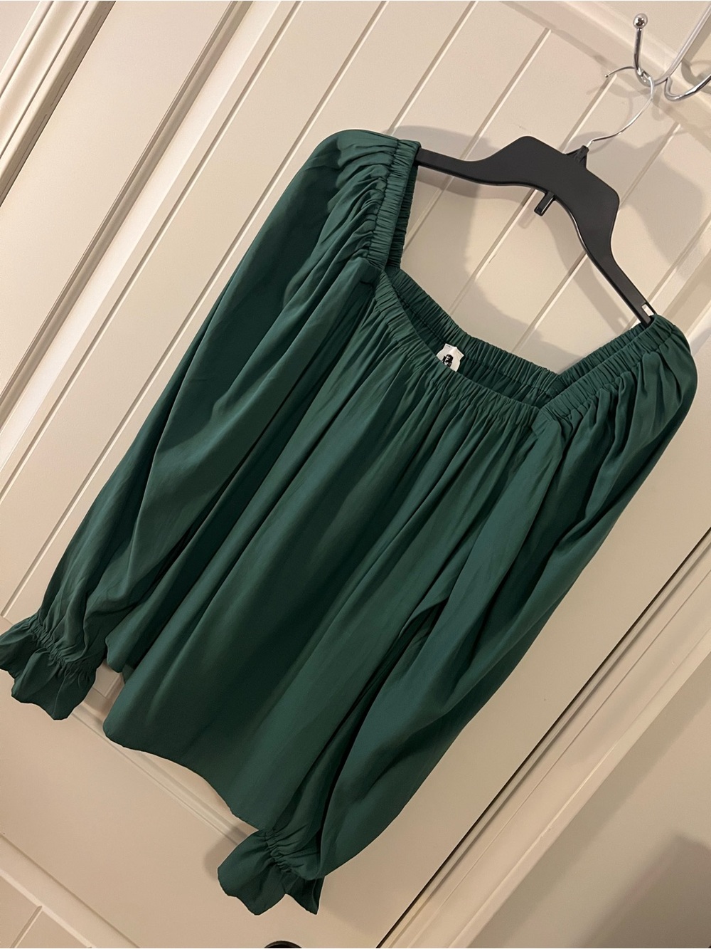 NWOT Flawless Green Blouse size S